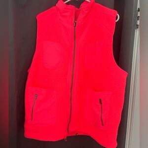 FREE PEOPLE MOVEMENT Hot Pink Reversible Vest